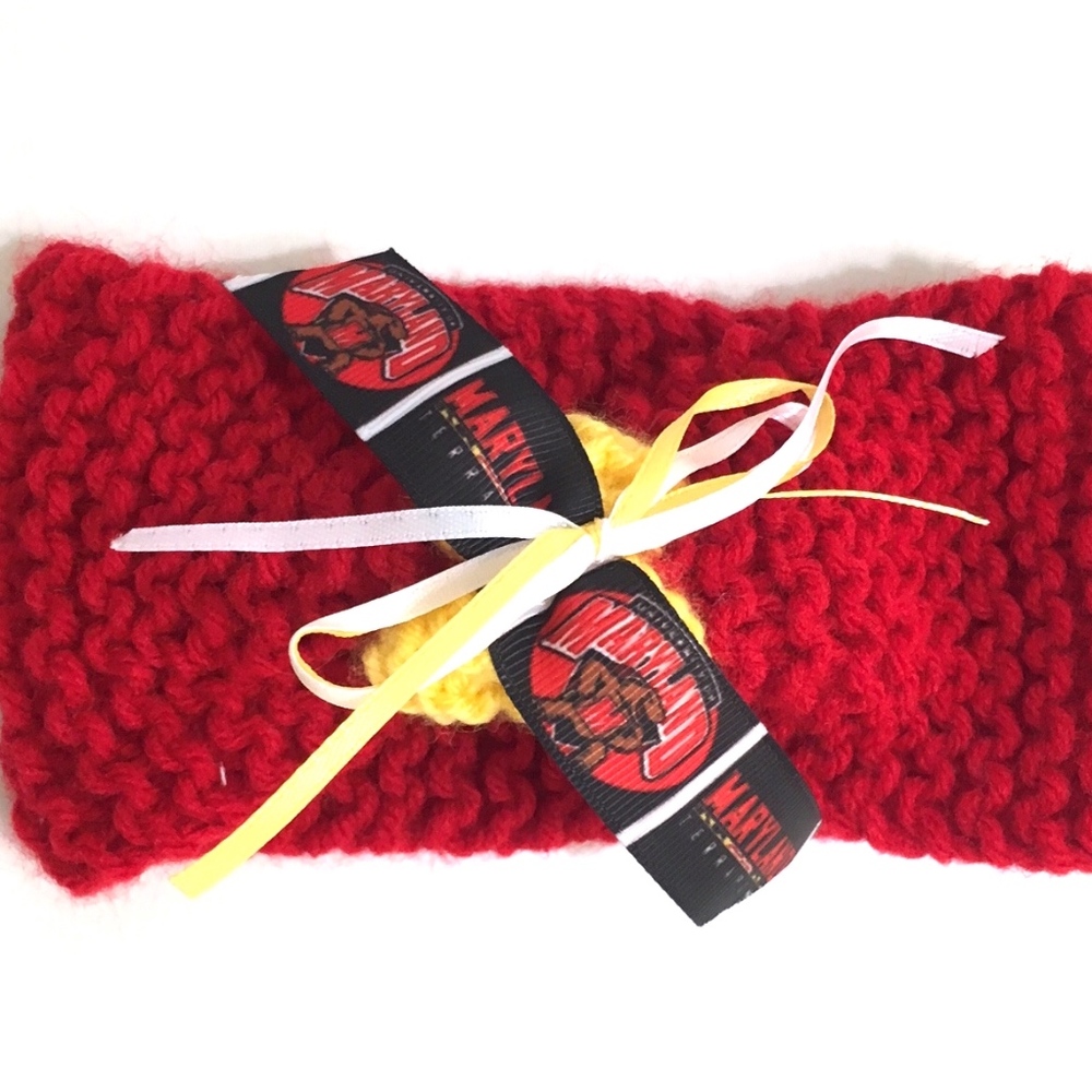 University of Maryland TERRAPINS Baby Headband *NEW*